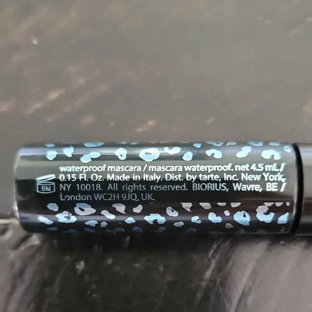 TARTE Maneater Waterproof Mascara Eyes Makeup Cosmetics Black Travel Size